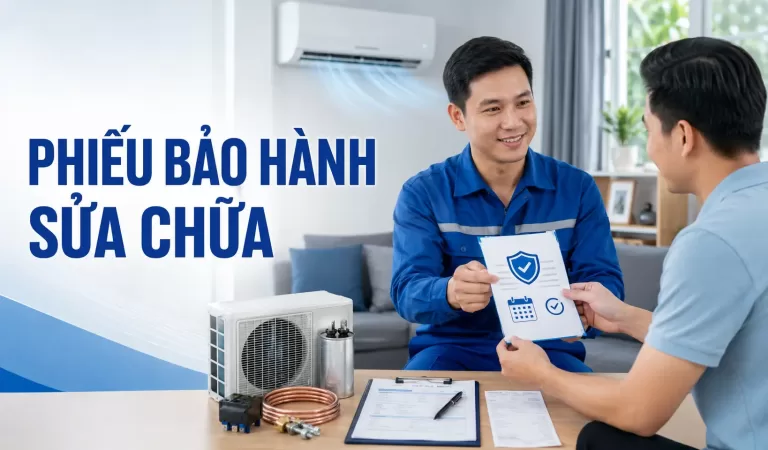 Phiếu bảo hành sửa chữa