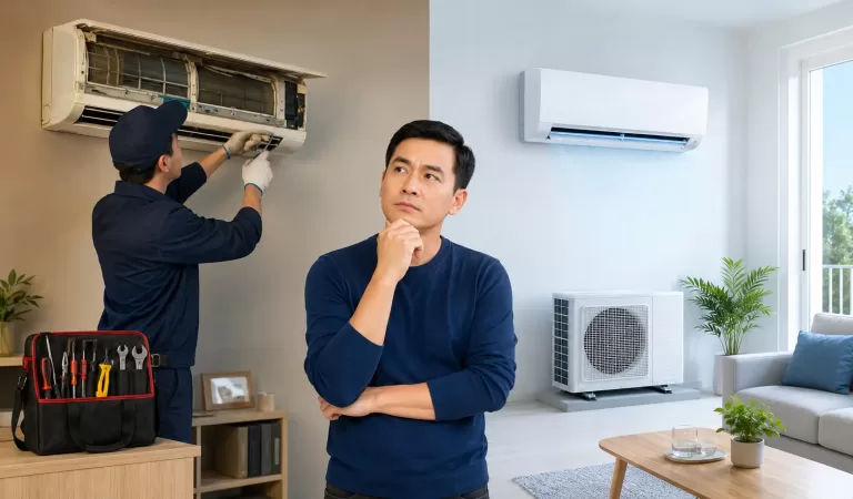 Sửa hay thay thiết bị điện lạnh