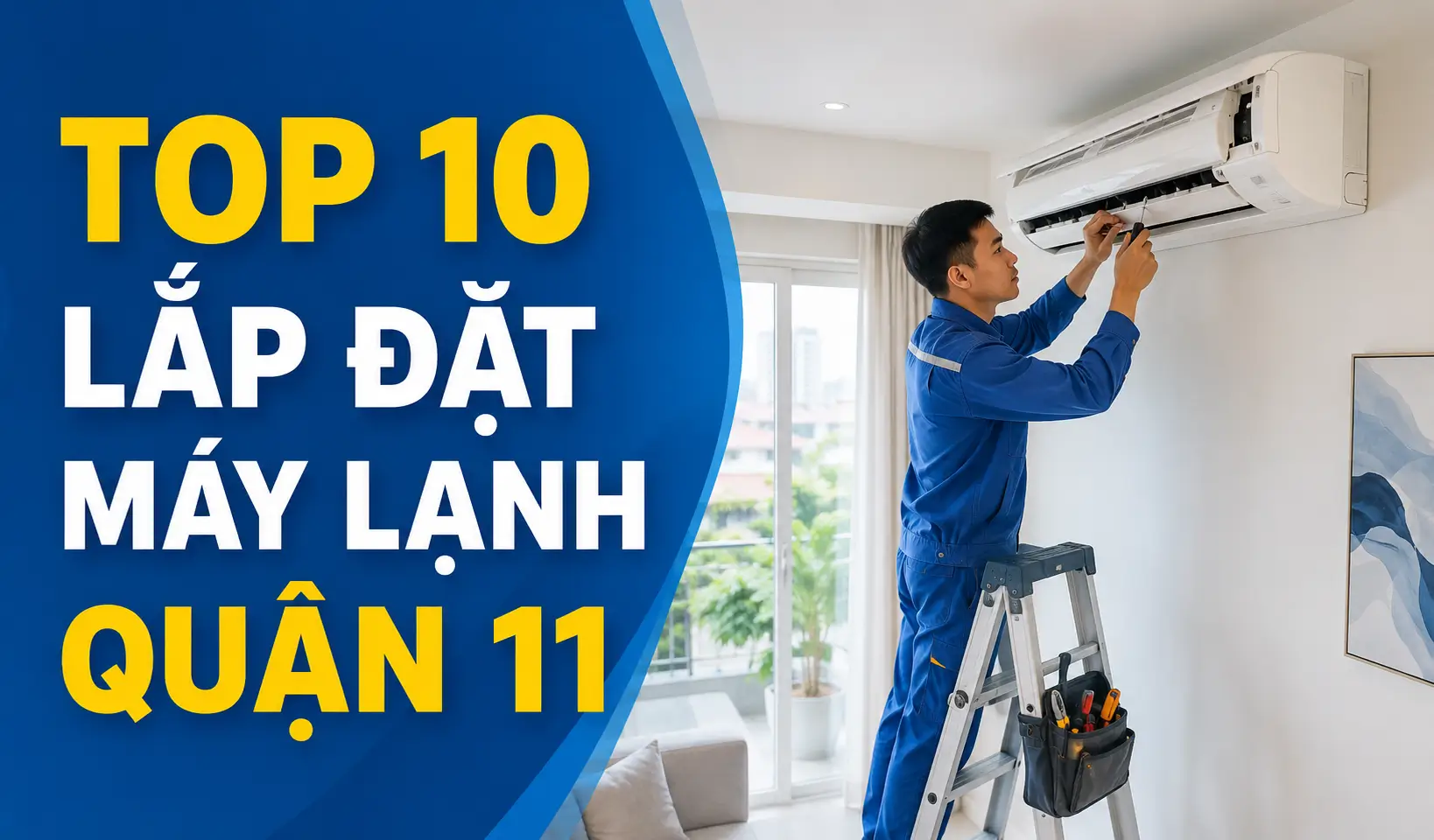 Top 10 đơn vị lắp đặt máy lạnh Quận 11 đáng tham khảo